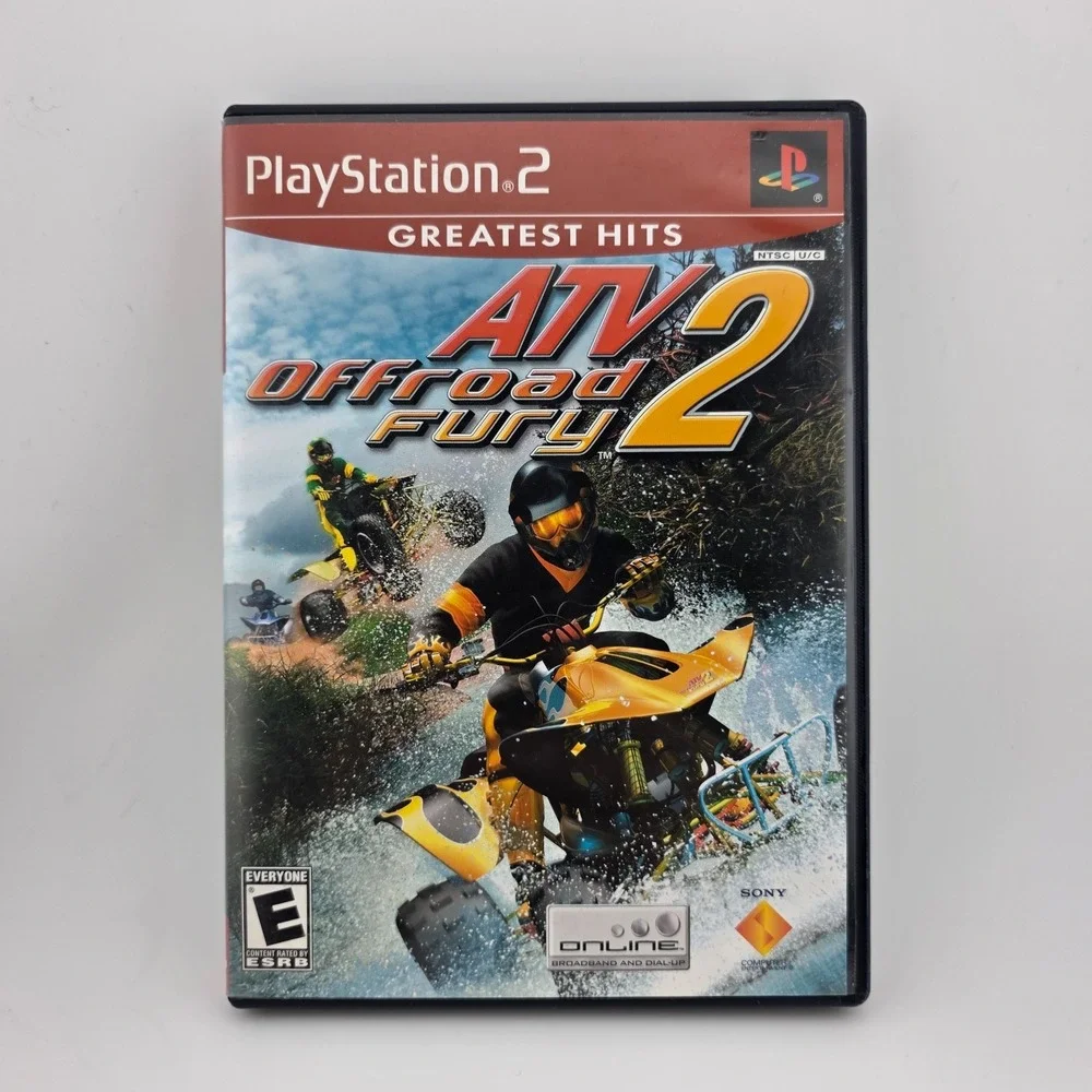 ATV Offroad Fury 2 (Sony PlayStation 2, 2002) Greatest Hits Racing Video‎ Game